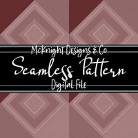 Geometric Diamond Blocks Seamless Pattern – Hand-drawn digital design for fabrics, printed vinyl & sublimation