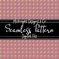 Seamless Pattern Digital Design - Geometric Diamonds - McKnight Designs & Co