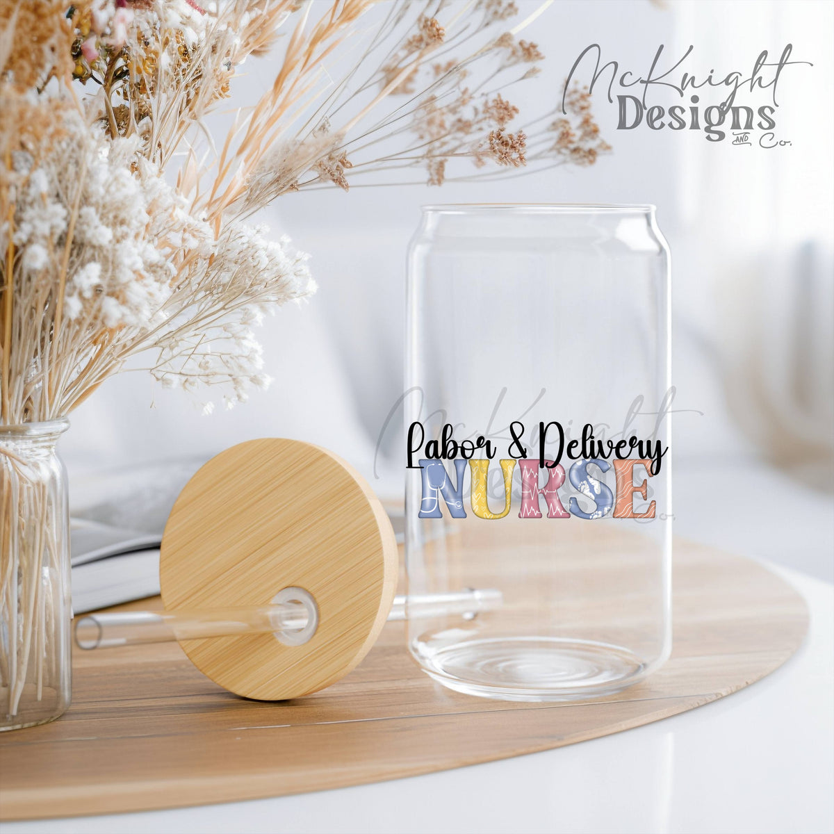 Labor & Delivery Nurse PNG | Medical Nurse McKnight Designs & Co PNG Design