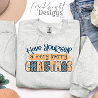 Have Yourself a Very Merry Christmas PNG Digital Design McKnight Designs & Co PNG Design