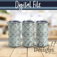 Bookish Seamless Pattern | Vintage Books & Floral Garland Repeat | Cottagecore Academia McKnight Designs & Co Seamless Pattern File