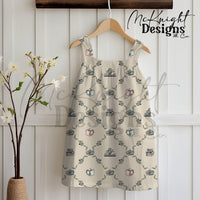 Bookish Seamless Pattern | Vintage Books & Floral Garland Repeat | Cottagecore Academia McKnight Designs & Co Seamless Pattern File