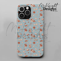 Bookish Love Seamless Pattern | Vintage Books Hearts & Florals | Cozy Romantic Digital Paper - McKnight Designs & Co