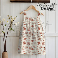 Bookish Love Seamless Pattern | Vintage Books Hearts & Florals | Cozy Romantic Digital Paper - McKnight Designs & Co