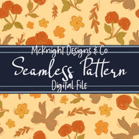 Cherry Bow Coquette Seamless Pattern – Hand-Drawn Aesthetic PNG McKnight Designs & Co Seamless Pattern File