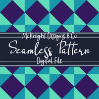 Diamond Star Checkered Seamless Pattern Bundle McKnight Designs & Co Seamless Pattern File
