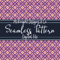 Abstract Floral Seamless Pattern – Hand-Drawn Digital Design for Fabric, Vinyl & Sublimation McKnight Designs & Co Seamless Pattern File