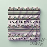 Mountain Trails & Bear Tracks Seamless Pattern | Hiking Outdoors | Rustic Camping Wilderness McKnight Designs & Co Seamless Pattern File