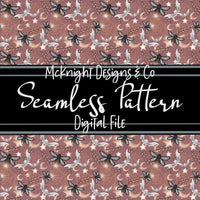 Seamless Pattern Digital Design - Spooky Fireflies - McKnight Designs & Co