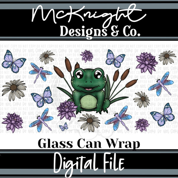 Can Wrap Digital Design - Don’t Worry, Be Hoppy - McKnight Designs & Co