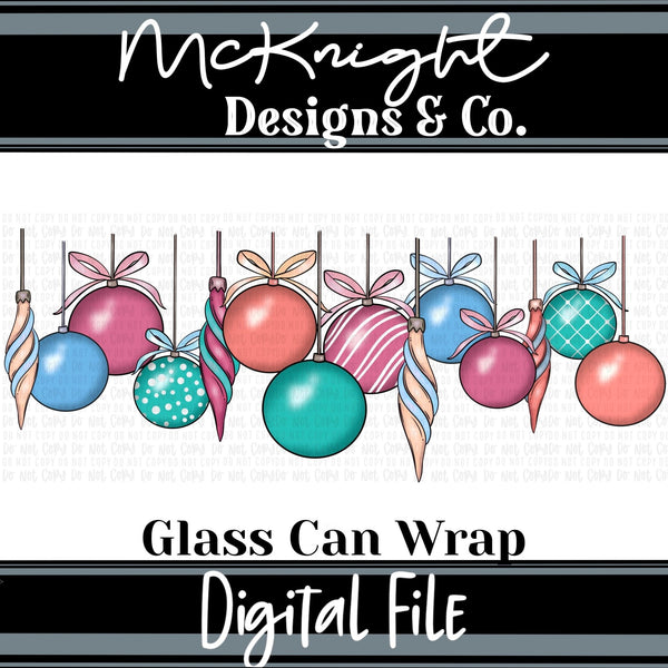 Can Wrap Digital Design - Ornaments - McKnight Designs & Co