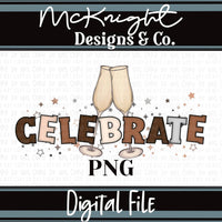 Digital PNG Design - Celebrate - McKnight Designs & Co