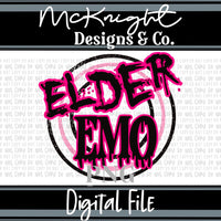 Digital PNG Design - Elder Emo Circles - McKnight Designs & Co