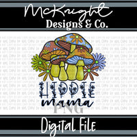 Digital PNG Design - Hippie Mama - McKnight Designs & Co