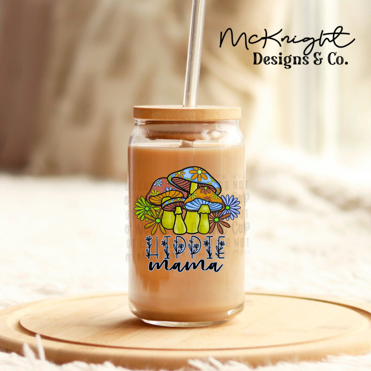 Digital PNG Design - Hippie Mama - McKnight Designs & Co