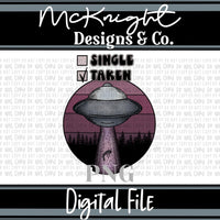 Digital PNG Design - Spaceship - Taken - McKnight Designs & Co