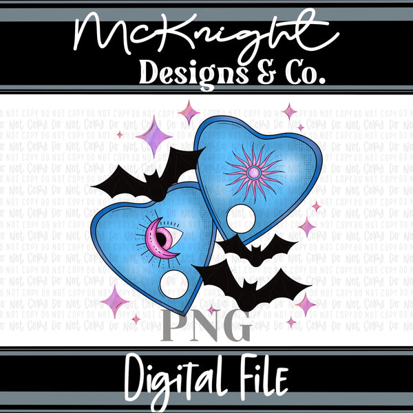 Digital PNG Design - Spooky Planchettes - McKnight Designs & Co