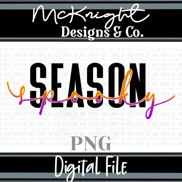 Digital PNG Design - Spooky Season - McKnight Designs & Co