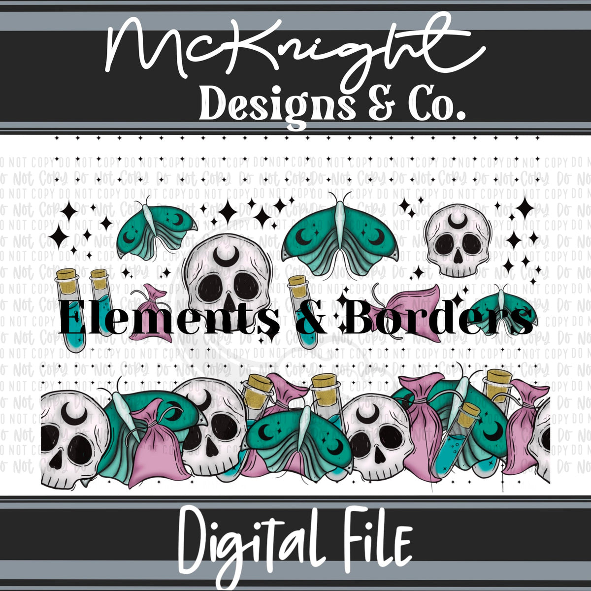 Elements & Borders - Witchy - Weird Hex but Ok - McKnight Designs & Co