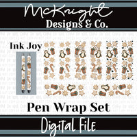 Pen Wrap Digital Design Set - Holiday Sugar Cookies - McKnight Designs & Co