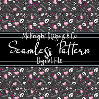 Seamless Pattern Digital Design - Elder Emo - McKnight Designs & Co