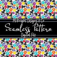 Seamless Pattern Digital Design - Find Your Balance - McKnight Designs & Co