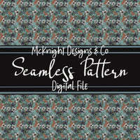 Seamless Pattern Digital Design - Moody Meadows - McKnight Designs & Co