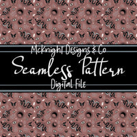 Seamless Pattern Digital Design - Moon, Snake & Moth - McKnight Designs & Co