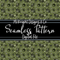 Seamless Pattern Digital Design - Moon, Snake & Moth - McKnight Designs & Co