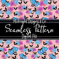 Seamless Pattern Digital Design - Spooky Planchettes - McKnight Designs & Co