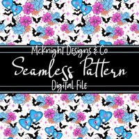 Seamless Pattern Digital Design - Spooky Planchettes - McKnight Designs & Co