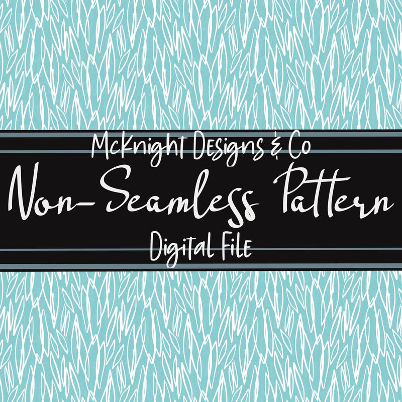 Simple Non - Seamless Print (Coordinating Pattern) - McKnight Designs & Co