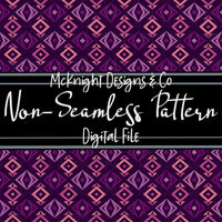 Simple Non - Seamless Print (Coordinating Pattern) Diamonds - McKnight Designs & Co