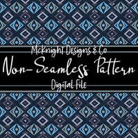 Simple Non - Seamless Print (Coordinating Pattern) Diamonds - McKnight Designs & Co