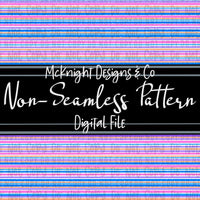 Simple Non - Seamless Print (Coordinating Pattern) Distressed Stripes - McKnight Designs & Co