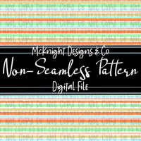 Simple Non - Seamless Print (Coordinating Pattern) Distressed Stripes - McKnight Designs & Co