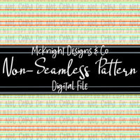 Simple Non - Seamless Print (Coordinating Pattern) Distressed Stripes - McKnight Designs & Co