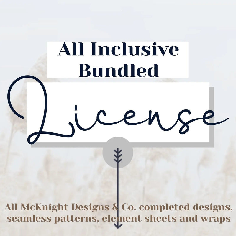 Commercial License - ALL SEAMLESS FILES (Shop wide) McKnight Designs & Co License